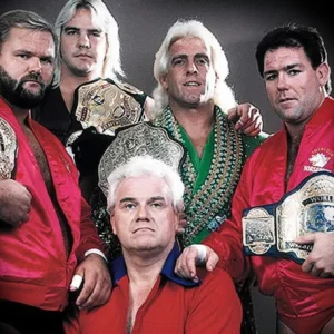 Inscribed 8x10 from Tully Blanchard of the Four Horsemen